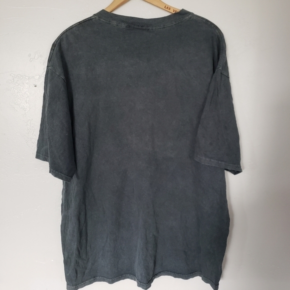 Bass Pro Shops Vintage XL Green Short Sleeve T-shirt 3D Elk in the Mountain Tee - Picture 3 of 5